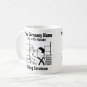 Mug Carrelage Cuisines & Salles de bains. Services de (Devant gauche)