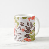 Mug Carrelage décoratif aux fruits d'automne. (Devant droit)