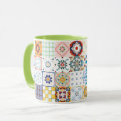 Mug Carrelage marocain (Devant gauche)