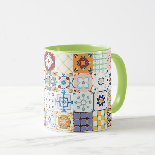 Mug Carrelage marocain (Devant droit)