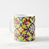 Mug Carrelage méditerranéen, Carreaux d'encre d'alcool (Devant gauche)