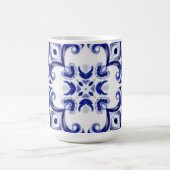 Mug Carrelage méditerranéen, majolica, Sicilienne, (Centre)