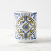 Mug Carrelage méditerranéen, majolica, style sicilien  (Centre)