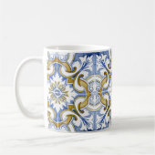 Mug Carrelage méditerranéen, majolica, style sicilien (Gauche)