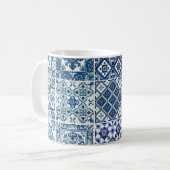 Mug Carrelage méditerranéen, Portugais, Azulejo, Majol (Devant gauche)