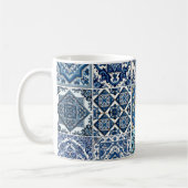 Mug Carrelage méditerranéen, Portugais, Azulejo, Majol (Gauche)