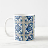 Mug Carrelage méditerranéen, Portugais, Azulejo, Majol (Gauche)