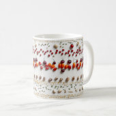 Mug Carrelage sans soudure de surplomb Illustration d' (Devant droit)