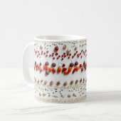 Mug Carrelage sans soudure de surplomb Illustration d' (Devant gauche)