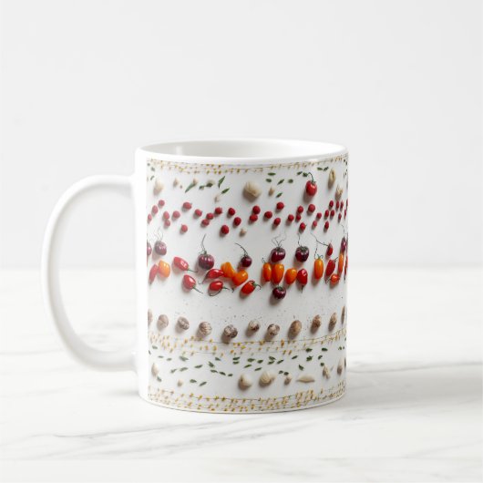 Mug Carrelage sans soudure de surplomb Illustration d' (Gauche)