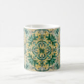Mug Carrelage Talavera Azulejo Tan Vert (Centre)