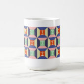 Mug Carrés 2 de visage (Centre)