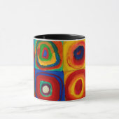 Mug Carrés avec cercles, Abstraits, Wassily Kandinsky (Centre)