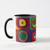 Mug Carrés avec cercles, Abstraits, Wassily Kandinsky (Gauche)