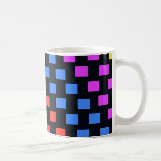 Mug Carrés colorés (Droite)