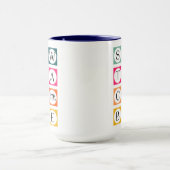 Mug Carrés colorés Sewteachable (Centre)