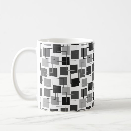 Mug Carrés et grands titres (Gauche)