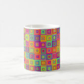 Mug Carrés géométriques colorés (Centre)
