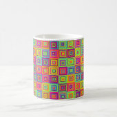 Mug Carrés géométriques colorés (Centre)