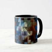 Mug Carrés métalliques (Devant droit)