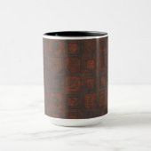 Mug Carrés métalliques rouillés (Centre)