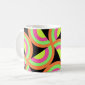 Mug Carrés psychédéliques (Devant gauche)
