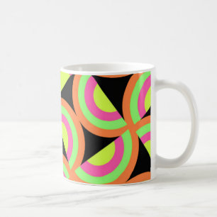 Mug Carrés psychédéliques