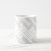 Mug carrés zigzag en gris... (Centre)