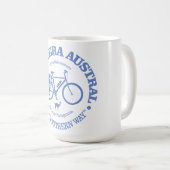 Mug Carretera Austral (cyclisme) (Devant droit)