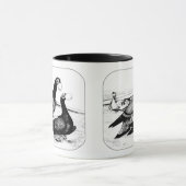 Mug Carrier Pigeons Loft Scene 1980 (Centre)