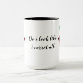 Mug carrot quote (Centre)