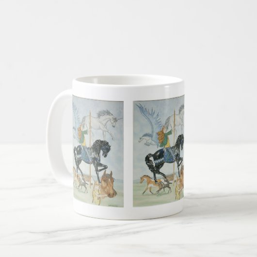 Mug Carrousel de rêve (Devant gauche)