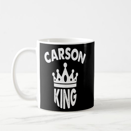 Mug Carson King 25 Californie (Gauche)