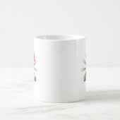 Mug Carte 2,0 de drapeau du Liban (Centre)