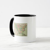 Mug Carte 2 des États-Unis (Devant gauche)