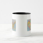Mug Carte 3 des États-Unis (Centre)