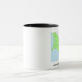 Mug Carte à Bolinas (Centre)