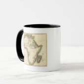 Mug Carte africaine (Devant gauche)