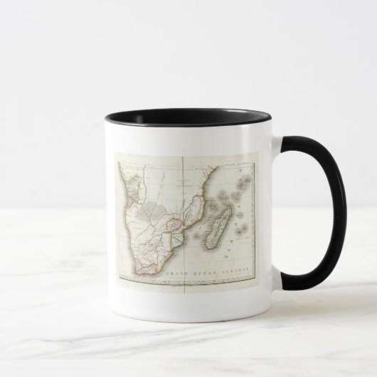 Mug Carte africaine gravée (Droite)