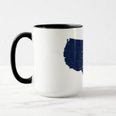 Mug Carte Alaska/États-Unis (Gauche)