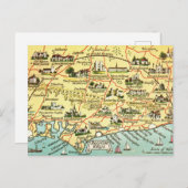 Mug Carte Ancienne de Bognor Angleterre (Devant / Derrière)