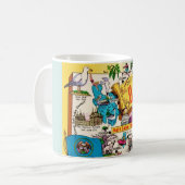 Mug Carte ancienne de l'Utah (Devant gauche)
