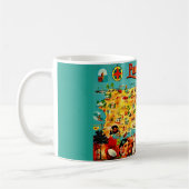 Mug Carte ancienne de Porto Rico (Gauche)