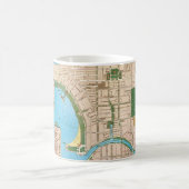 Mug Carte Ancienne de Sarasota FL (Centre)
