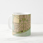Mug Carte ancienne de Venice Floride (Devant gauche)