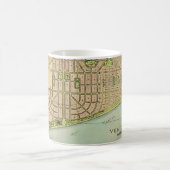 Mug Carte ancienne de Venice Floride (Centre)