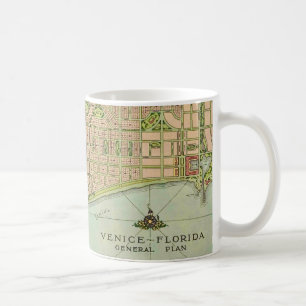 Mug Carte ancienne de Venice Floride