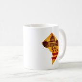 Mug Carte ancienne de Washington DC (Devant droit)