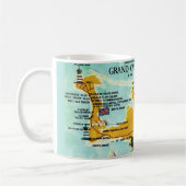 Mug Carte ancienne des îles Grand Cayman (Gauche)