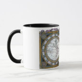 Mug Carte ancienne du monde par Claude Auguste Berey (Gauche)
